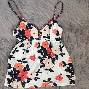 Aeropostale floral tank top